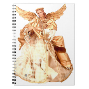 Cuaderno Ángel que toca la arpa
