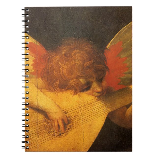 Cuaderno Ángel tocando la lute de Rosso Fiorentino (Frente)