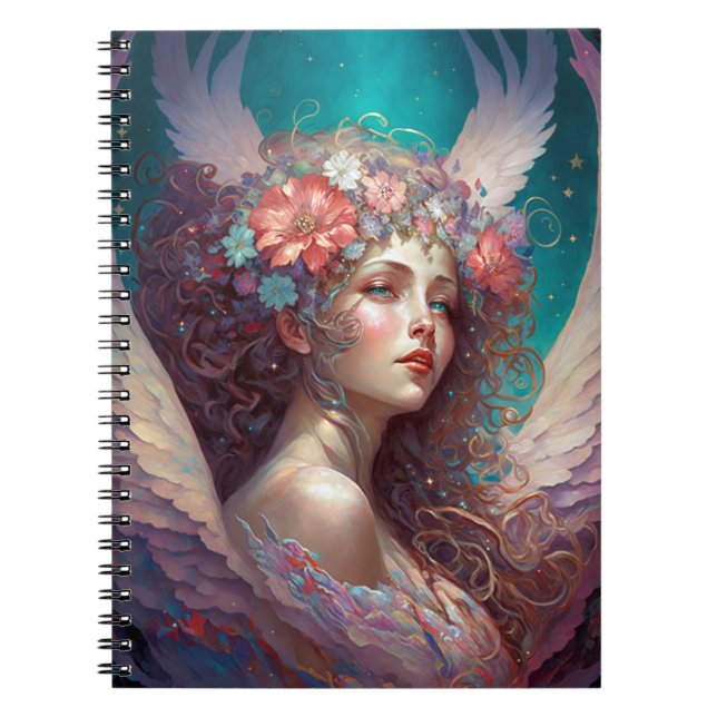 Cuaderno Angel Wings Fantasy Art (Frente)