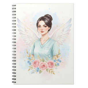 Cuaderno Ángeles en batas de cirugía