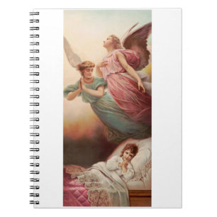 Cuaderno Ángeles guardianes con niño