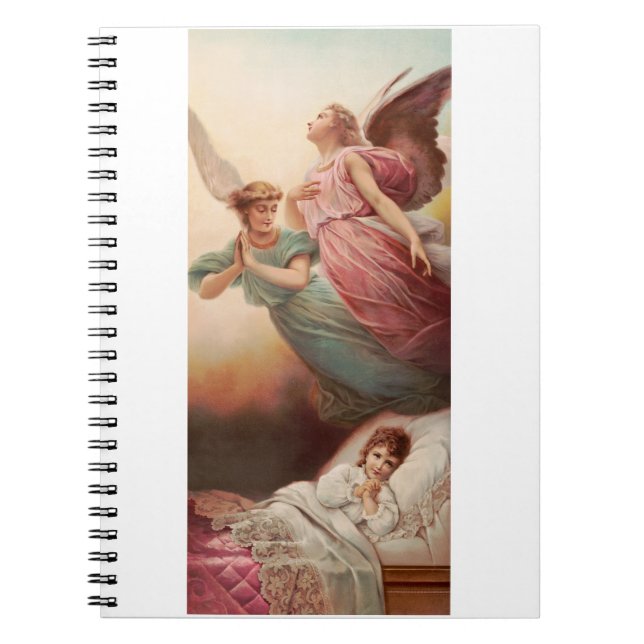 Cuaderno Ángeles guardianes con niño (Frente)