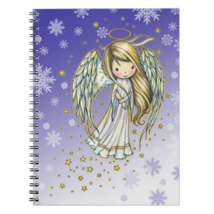 Cuaderno Angelitas Copo de Nieve