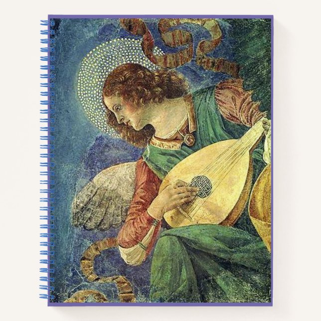 CUADERNO ANGELS HACIENDO MÚSICA (Anverso)