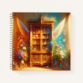 Cuaderno Angel's Healing Cabinet Seraphic Sanctuary
