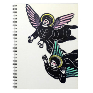 Cuaderno Angels Woodcut