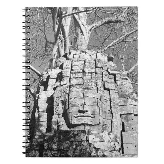 Cuaderno Angkor Camboya, Cabeza Ta Som Templo (Frente)