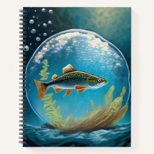 Cuaderno Angler's Journal: tu máximo compañero de pesca