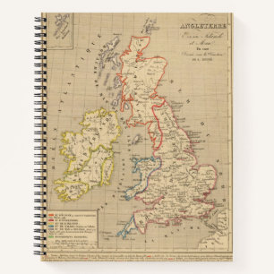 Cuaderno Angleterre, Ecosse, Irlande y Man en 1100