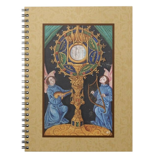 Cuaderno Anguilos católicos hospedan la cosecha de eucarist (Frente)