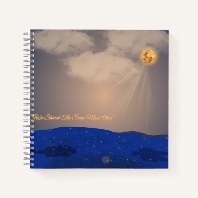 Cuaderno Anhelo a la luz de la luna  (Anverso)