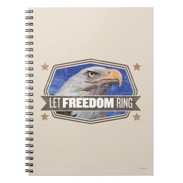 Cuaderno Anillo de la libertad Eagle-Let (Frente)