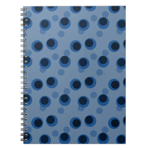 Cuaderno Anillos de Luna Azul
