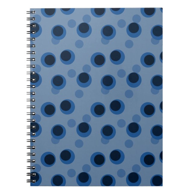 Cuaderno Anillos de Luna Azul (Frente)