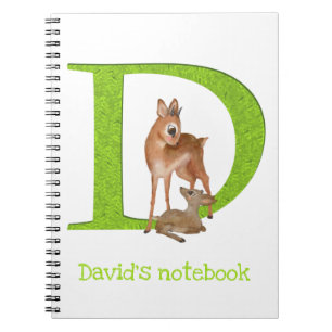 Cuaderno Animal ABC D es para dik-dik