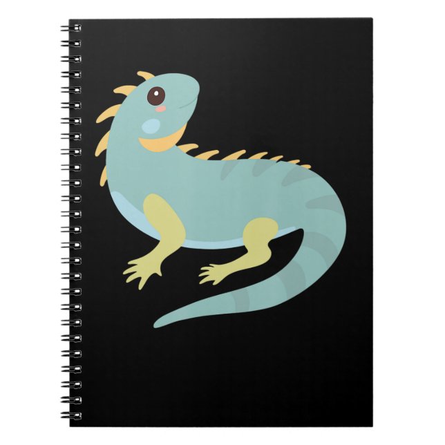 Cuaderno Animal de Iguana - Regalo de Iguana (Frente)