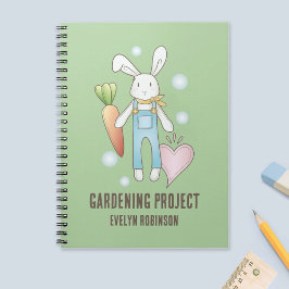 Cuaderno Animal de peluche personalizado conejito para niño