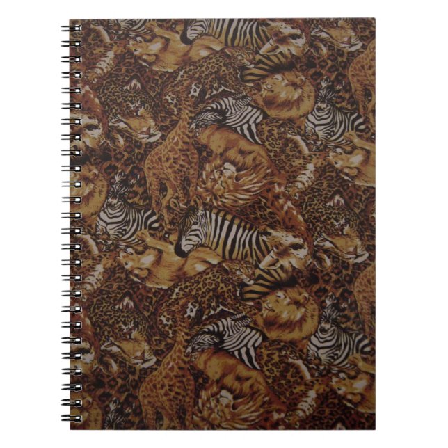 CUADERNO ANIMAL JUNGLE SAFARI (Frente)