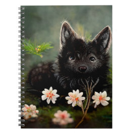 Cuaderno Animal salvaje floral