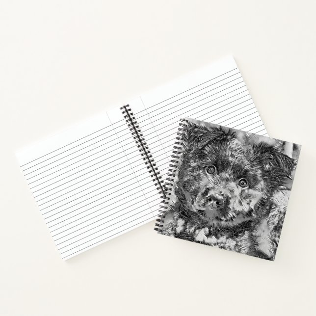 Cuaderno AnimalArtBW_Dog_005 (Interior)