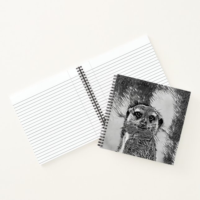 Cuaderno AnimalArtBW_Meerkat_002 (Interior)
