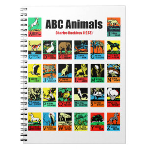 Cuaderno Animales ABC, Charles Buckles (1923)