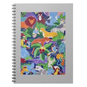 Cuaderno Animales Coloridos de la Jungla