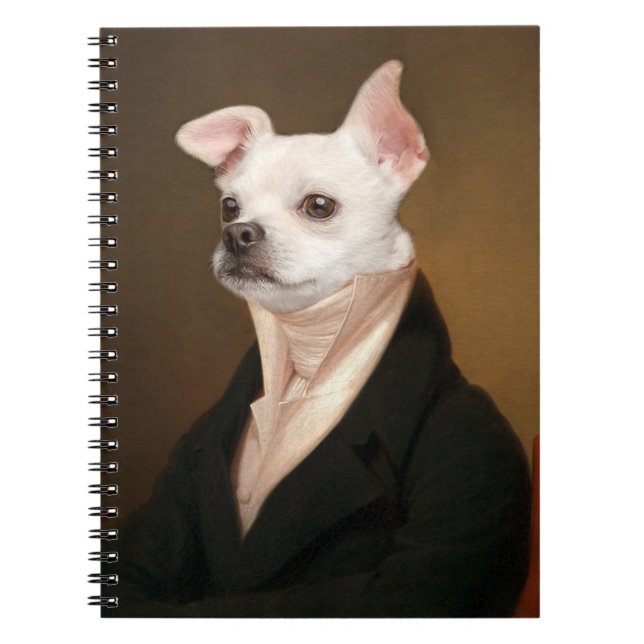 Cuaderno Animales de bebé más afectados | Retrato real de C (Frente)