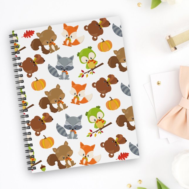 Cuaderno Animales de bosque, animales de bosque, animales d (Subido por el creador)