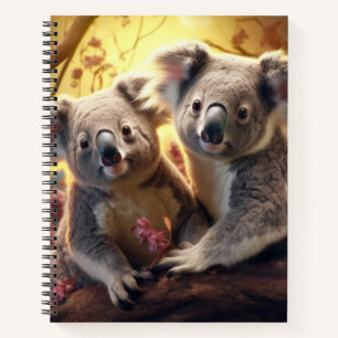 Cuaderno Animales de Koala Wilderness Wilderness Colorful W