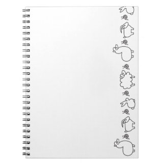 Cuaderno Animales de la fibra