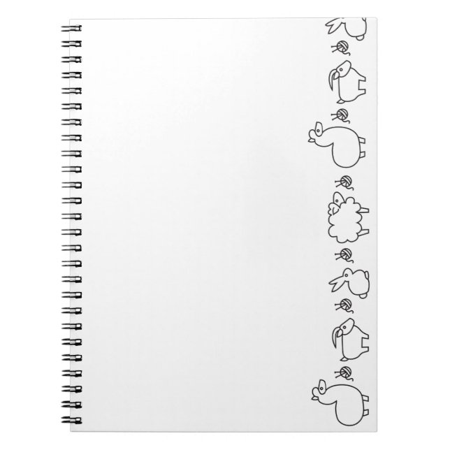 Cuaderno Animales de la fibra (Frente)