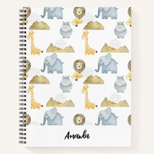Cuaderno Animales de Safari