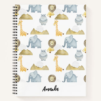 Cuaderno Animales de Safari