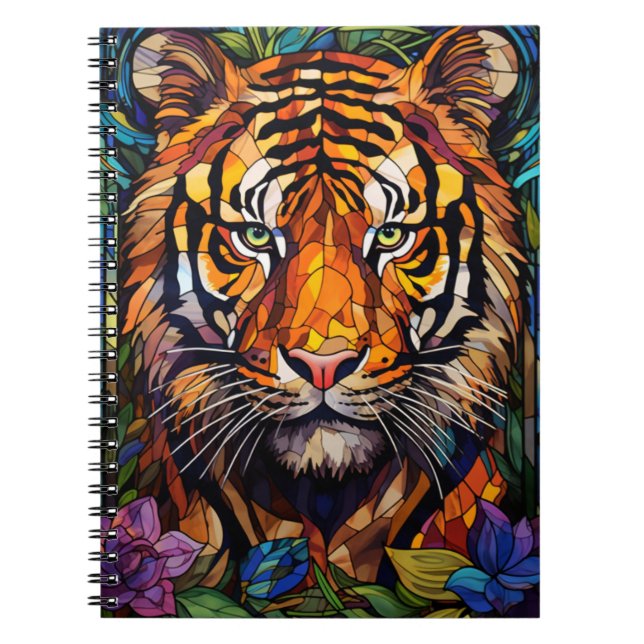 Cuaderno Animales En Arte Vitral (Frente)