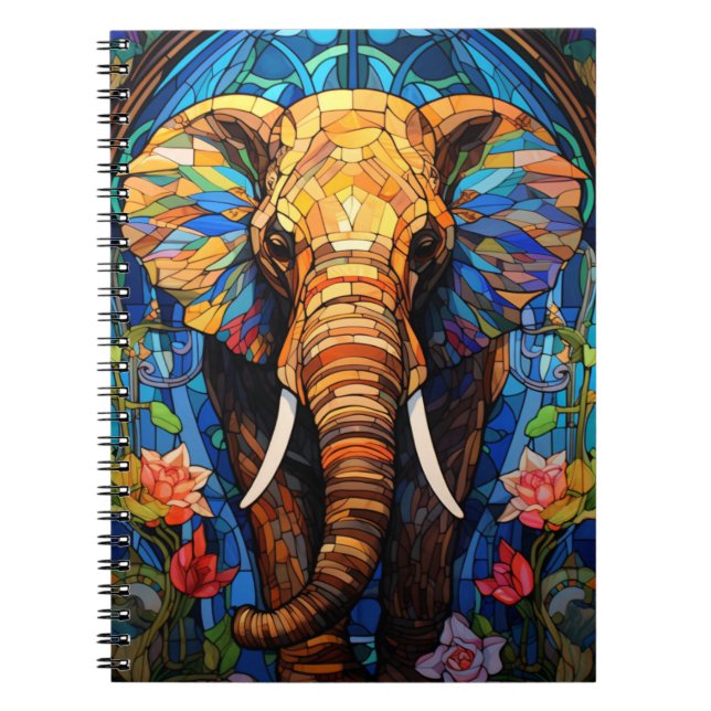 Cuaderno Animales En Arte Vitral (Frente)