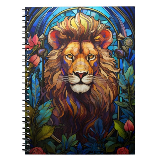 Cuaderno Animales En Arte Vitral (Frente)