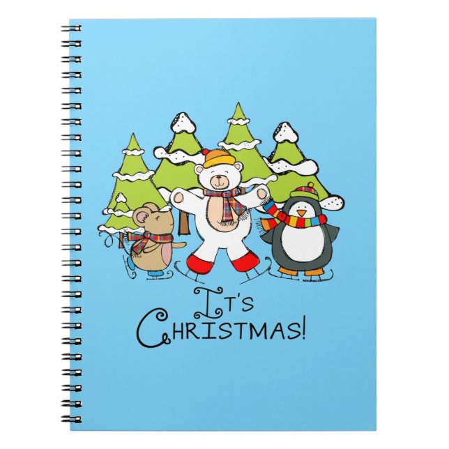 Cuaderno Animales Es Navidad (Frente)