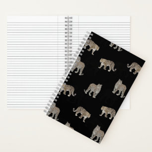 Cuaderno Animales modernos de la selva del Leopardo dorado 