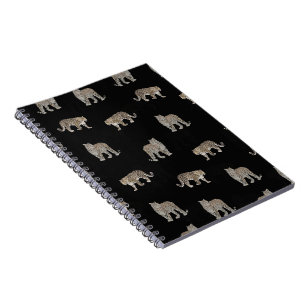 Cuaderno Animales modernos de la selva del Leopardo dorado 