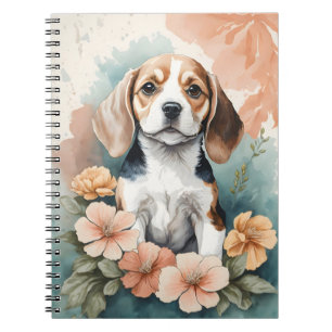 Cuaderno Animales para bebés Adorable Beagle Puppy
