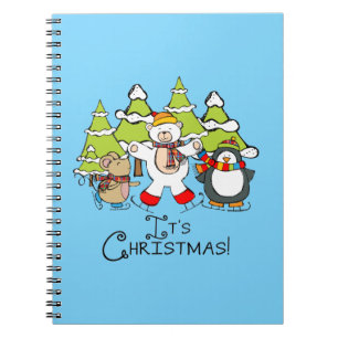 Cuaderno Animales son Navidades