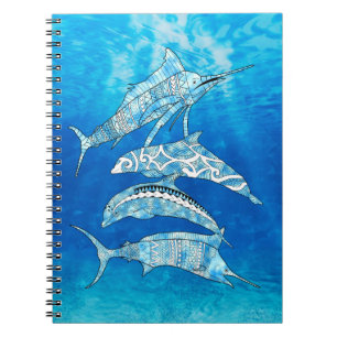 Cuaderno Animales tribales oceánicos