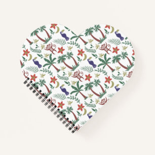 Cuaderno Animales tropicales con maxilar y mono sin soldadu