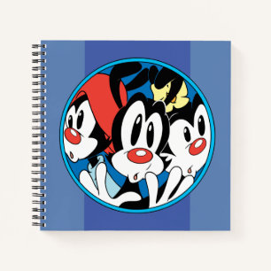 Cuaderno Animaniacs   Gráfico circular de hermanos Warner