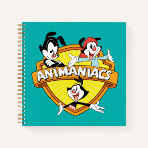 Cuaderno Animaniacs   Warner Brothers & Sister WB Shield