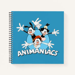 Cuaderno Animaniacs   Warner Siblings Arms Wide Graphic