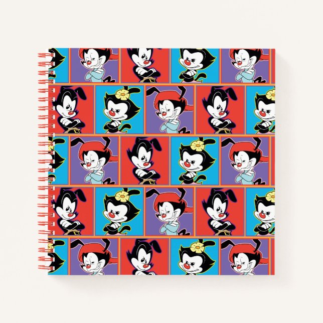 Cuaderno Animaniacs | Yakko, Dot, & Wakko Panel Graphic (Anverso)