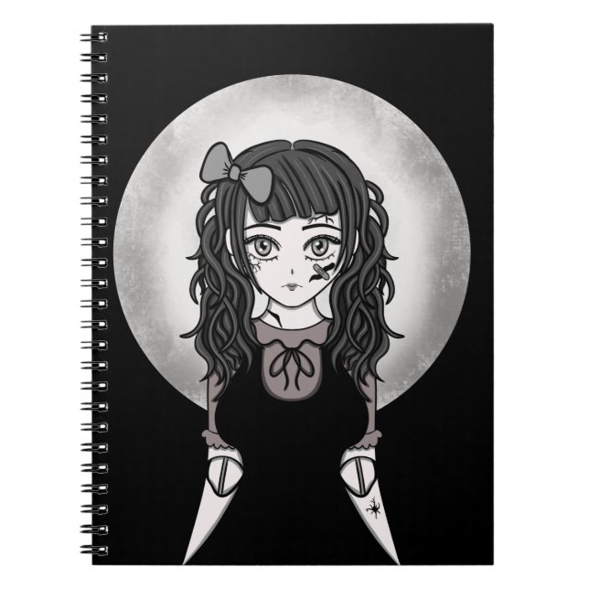 Cuaderno Anime Broken Doll Gothic (Frente)