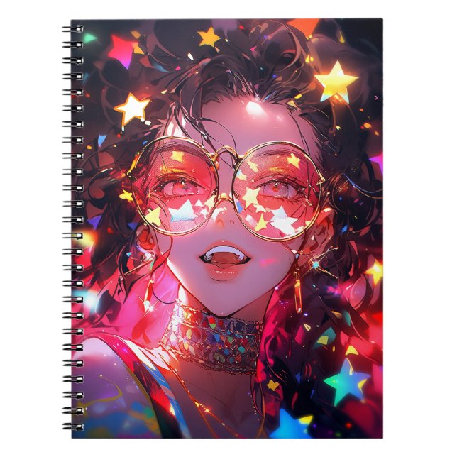 Cuaderno Anime Chica Stars (Frente)